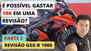 É POSSÍVEL GASTAR 10K EM UMA REVISÃO DE MOTO ? | SRAD 1000 UMA REVISÃO QUE DESANDOU - PARTE 2