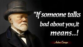 If Someone Badly Talks About You,Do This | Incredibly Wise Quotes by Andrew Carnegie #quotes