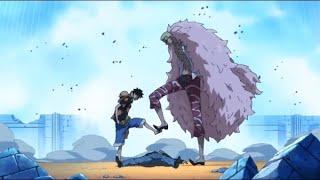 Luffy Saves Law from Don Flamingo HD!!!