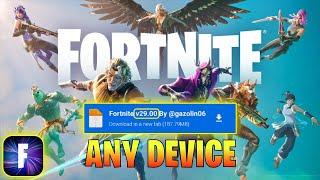 DOWNLOAD FORTNITE MOBILE V29.00 CHAPTER 5 SEASON 2 FOR ALL ANDROID DEVICES