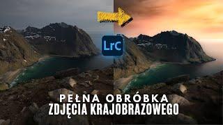 JAK DZIAŁAJĄ MASKI W LIGHTROOM, pełna edycja zdjęcia krajobrazowego