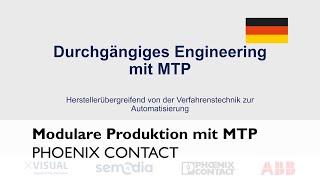 Modulare Produktion: Durchgängiges Engineering mit Module Type Package (MTP)