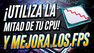  ¡Usar la MITAD de tu CPU puede AUMENTAR tus FPS! [Menos Consumo, Temperatura y Latencia] 