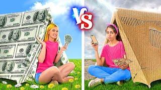 $10 Vs $1000 समर कैम्प चैलेंज !