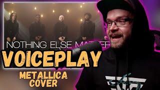 VOICEPLAY - NOTHING ELSE MATTERS (Metallica Cover) ft. J.NONE | REACTION