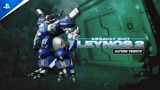 Assault Suit Leynos 2 Saturn Tribute - Announcement Trailer | PS5 & PS4 Games
