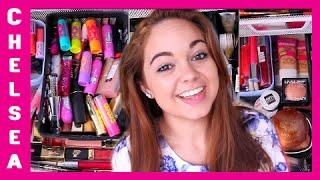 Makeup Storage and HUGE Collection - Chelsea Crockett