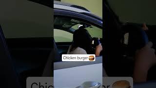 Chicken burger #funny #comedy #chicken #burger #shorts #sonikaprateek
