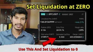 SECRET: Do This & Never Get Liquidated  How To Set Liquidation Price To Zero 
