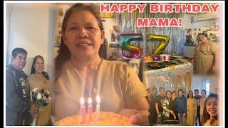 NAIYAK SA SOBRANG SAYA | HAPPY BIRTHDAY MAMA