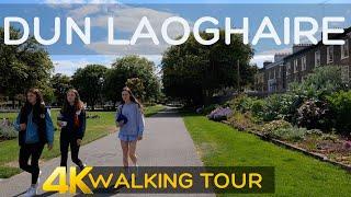 Dun Laoghaire, DUBLIN IRELAND  Walking Tour 4k 60fps