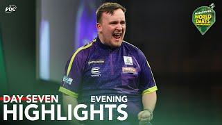 LITTLER AT IT AGAIN! | Day Seven Evening Highlights | 2023/24 Paddy Power World Darts Championship