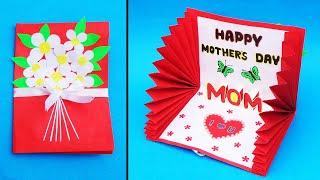 Beautiful Mother's Day Card Idea| Handmade Greeting Card for mom| DIY Mother's Day Pop Up Card