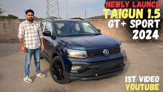 2024 Newly launch volkswagen Taigun GT PLUS SPORT 1.5 DSG || #firstvideoonyoutube #taigun