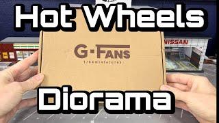 Hot Wheels G Fan Diorama’s! Let’s open and Build!!