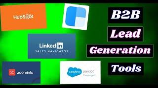 Best B2B Lead Generation Tools: Boost Your Sales and Marketing Efforts  2024 | Specific Tech