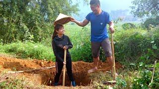 Journey to build a farm : Work together to complete the toilet - Happy moments working together