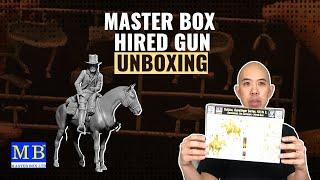 Master Box | Gentleman Jim Jameson - Hired Gun 1/35 Plastic Model Kit Unboxing | #askHearns