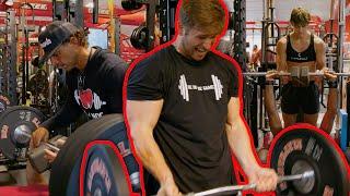 Training with the Gainesville Red Elephants High School Football Team | Flynt's Epic Workout!