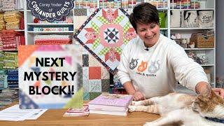 Cali & Co. Mystery Block Tutorial, Coriander Fun Find, Viewer Quilts, and Fun GALORE!
