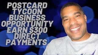 Postcard Tycoon| Work From Home Earning $300 Direct Payments Sent Straight To Your Mailbox: slide