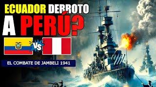 Ecuador derroto a Peru? - Combate naval de Jambeli - Guerra del 41 Peru vs Ecuador