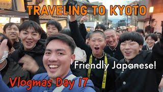 Traveling to Kyoto + Budget Hotel + Friendly Japanese