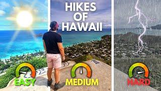 Hikes of Oahu Hawaii | 3 Levels of Difficulty | Beginner, Intermediate & Advanced!