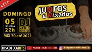 Live DJ Marcio ! JUNTOS e MIXADOS ! Mix 70 até 2021 - Dance Music, Soul, Disco e R&B DOM050921