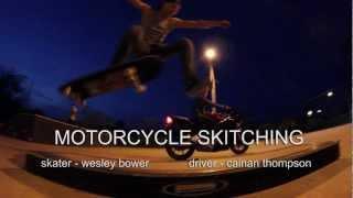 SKATE the ALB - MOTORCYCLE SKITCHING