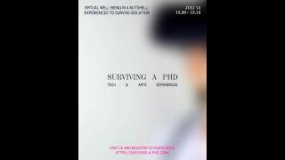 Panel - Virtual well-being in a nutshell: experiences to survive a PhD