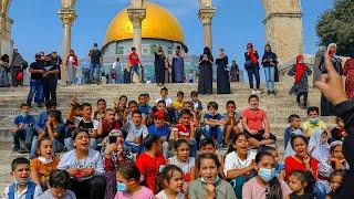 "School Children Visit Al Aqsa Mosque – A Memorable Educational Trip