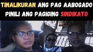 GUSTONG MAG ABOGADO PERO NAGING LEADER NG KILABOT NA SINDIKATO