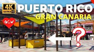 Gran Canaria PUERTO RICO April 2024  Cala Nova Apartments to Shopping Centre