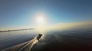 My first fpv flight on boat (Father’s Day fishing)