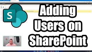 How to Add Users to a SharePoint Site | Microsoft SharePoint | 2022 Tutorial