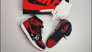 Air Jordan 1 Retro High OG "Patent Bred" | Unboxing, details