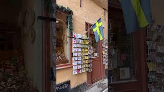 Stockholm Sweden   #snow #winter #love #travel #february #stockholm #gamlastan #oldtown