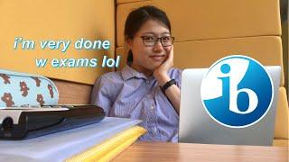 an exam day in the life of a *stressed* IB student 