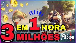 COMO FAZER 3 MILHÕES POR HORA PESCANDO!! A MELHOR COLETA | ALBION ONLINE