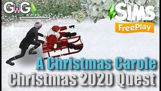 The Sims Freeplay-A Christmas Carole: Christmas 2020 Quest