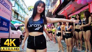 Pattaya 4K Walk Soi 6, A lot of Charming Ladies & Very Exciting Street Scene. May 2024.