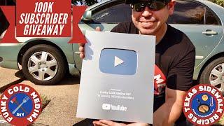 GIVEAWAY HAS ENDED100K Subscriber Funky Cold Medina DIY GIVEAWAY #youtubecreator