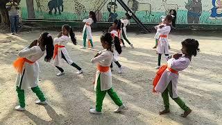 I love my India (Dance) On republican day with S.M.C. Boys Urdu School No.3