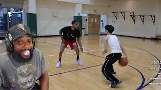 DDG vs Ray INSANE Basketball 1v1 REACTION!