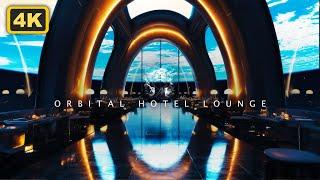 MIND TRAVELLING - ORBITAL HOTEL LOUNGE - DEEPLY Relaxing Sci-Fi Ambiance For Meditation.