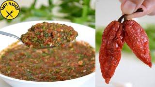 SUPER HOT AND TASTY CHILLI  | SPICY CHILLI RECIPE | KING CHILLI CHUTNEY | HOMEMADE CHILLI