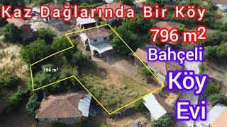 KAZ DAĞLARI ZİRVE MANZARA- MÜSTAKİL EV VE BAHÇE-OKSİJEN DEPOSU- 965 BİN TL