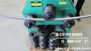 HYDRAFORE Electric Pipe Bender Project #2 (W-G76)