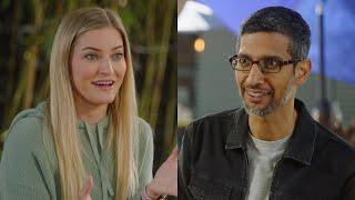 Interview with Google CEO Sundar Pichai at Google I/O 2022